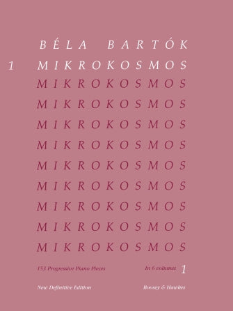 Bartok Mikrokosmos Volume 6 (Pink)