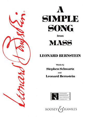 Bernstein Simple Song, A (from Mass) Medium Voice