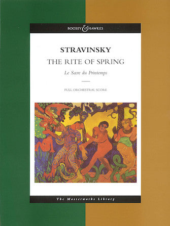 Stravinsky - Rite of Spring Full Score