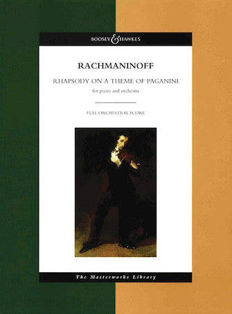 Rachmaninoff Rhapsody on a Theme of Paganini, Op. 43 Score