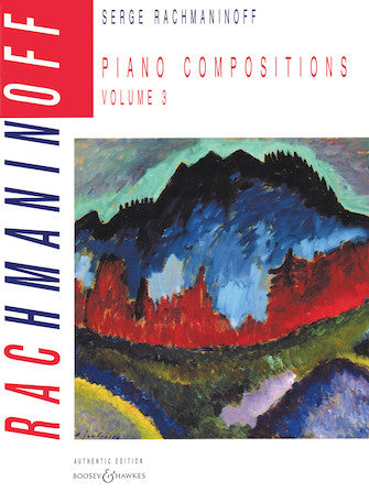 Rachmaninoff Piano Compositions - Volume 3