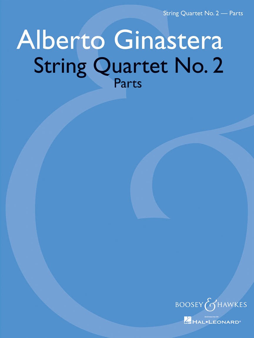 Ginastera: String Quartet No. 2 (1968) (Set of Parts)