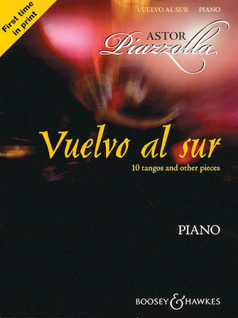 Piazzolla Vuelvo Al Sur for Piano