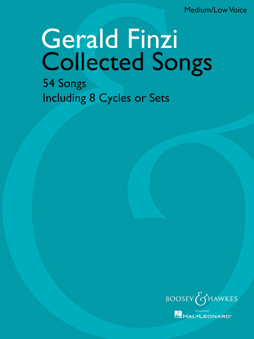 Finzi Collected Songs Medium/Low Voice