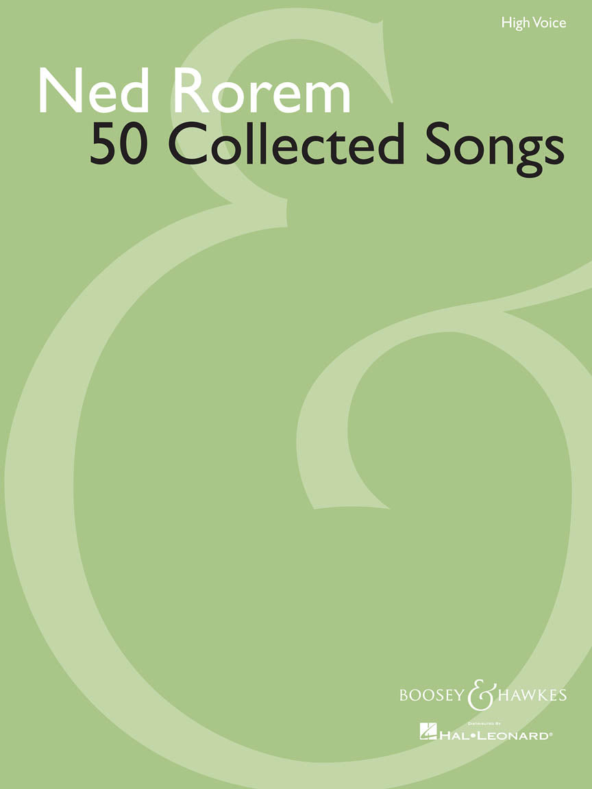 Rorem 50 Collected Songs - High Voice