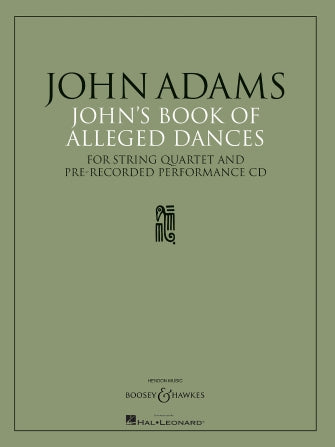 Adams John's Book of Alleged Dances, Parts With Cd