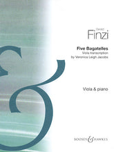 Finzi Five Bagatelles Transcription For Viola And Piano