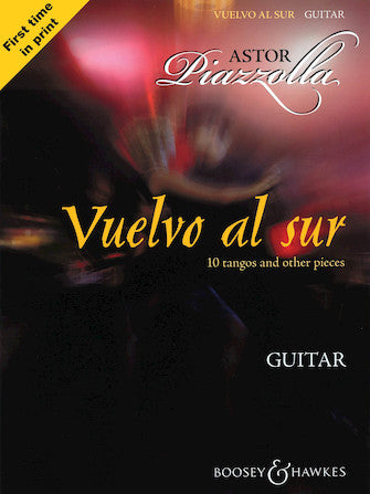 Piazzolla Vuelvo al sur for Solo Guitar
