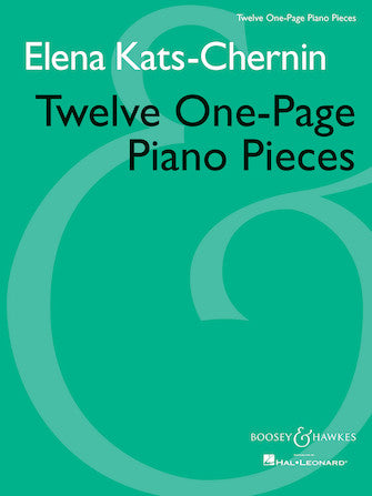Kats-Chernin Twelve One-Page Piano Pieces