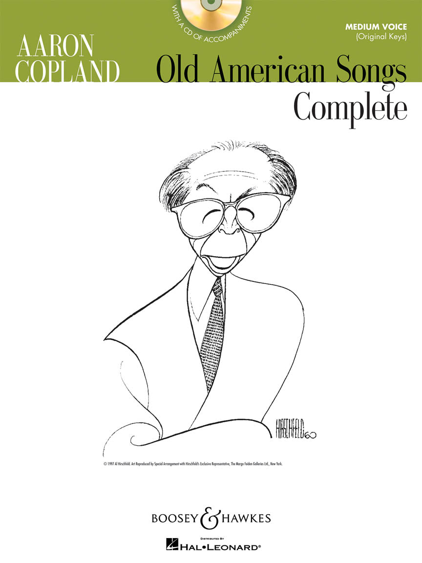 Copland: Old American Songs Complete - Medium Voice (Original Keys)