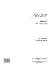 Jenkins Chums! For Wind Quintet Full Score And Set Of Parts