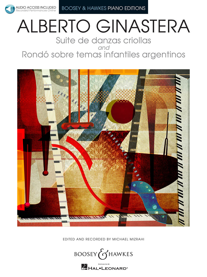 Ginastera: Suite De Danzas Criollas Piano Book/Audio