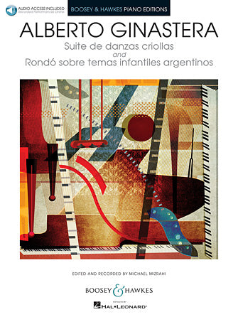 Ginastera, Alberto - Suite De Danzas Criollas Piano Book/Audio