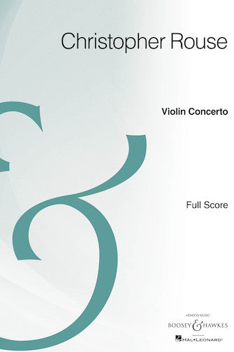 Rouse Violin Concerto - Full Score - Archive Edition