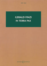 In Terra Pax, Op. 39 - Study Score