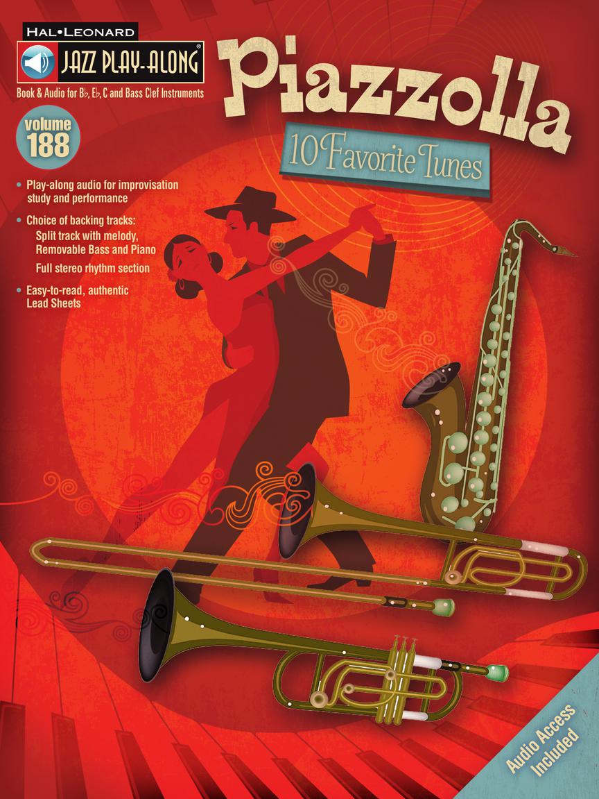 Piazzolla, Astor - Jazz Play-Along Volume 188