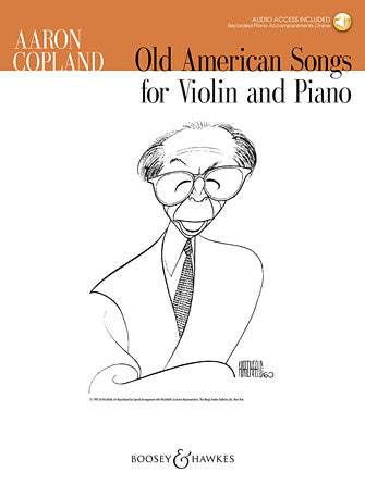 Copland Old American Songs Violin and Piano