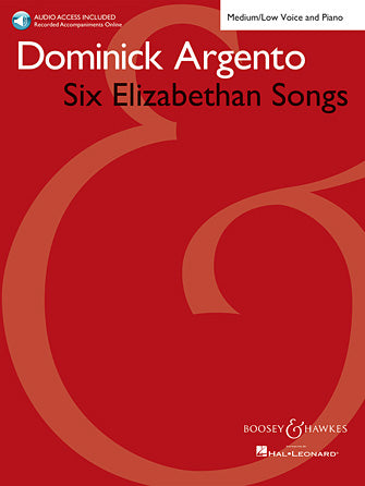 Six Elizabethan Songs - New Edition