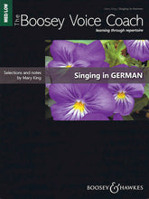 Boosey Voice Coach: Singing in German - Medium/Low Voice and Piano