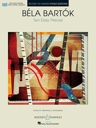 Ten Easy Pieces - Piano with Online Video Lessons