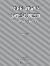 Adams Saxophone Concerto for Solo Alto Saxophone and Piano Reduction