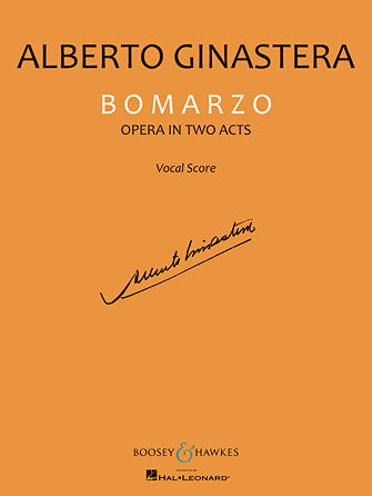 Ginastera Bomarzo - Vocal Score