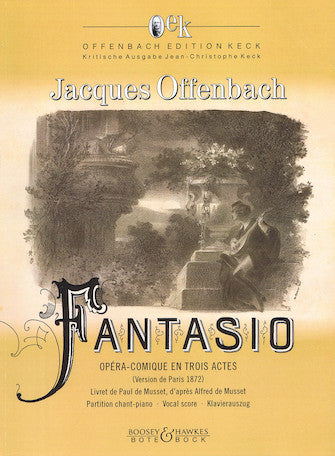 Offenbach Fantasio - Vocal Score (Paris Version)
