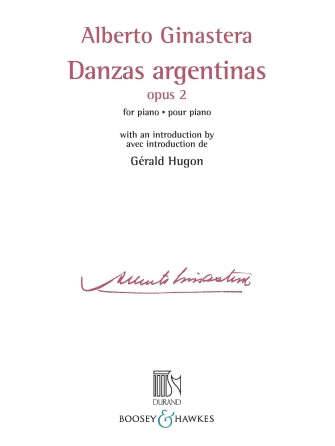 Ginastera: Danzas Argentinas, Opus 2 for Piano