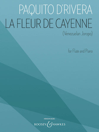 D'Rrivera La Fleur de Cayenne (Venezuelan Joropo) for Flute and Piano
