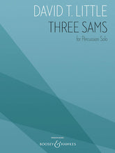 Three Sams for Percussion Solo - Playing Score