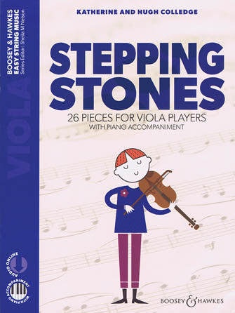 Colledge Stepping Stones: 26 Pieces for Viola Players Book / Online Audio