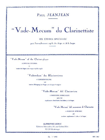 Jeanjean Vade-Mecum du Clarinettiste
