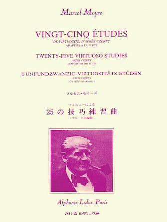 Moyse Twenty-Five Virtuoso Studies After Czerny