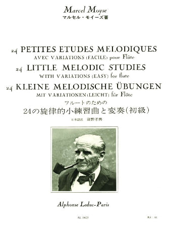 Moyse 24 Petites Etudes Melodiques Avec Variations Flute Traversiere