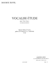 Vocalise-Etude en Forme de Habanera