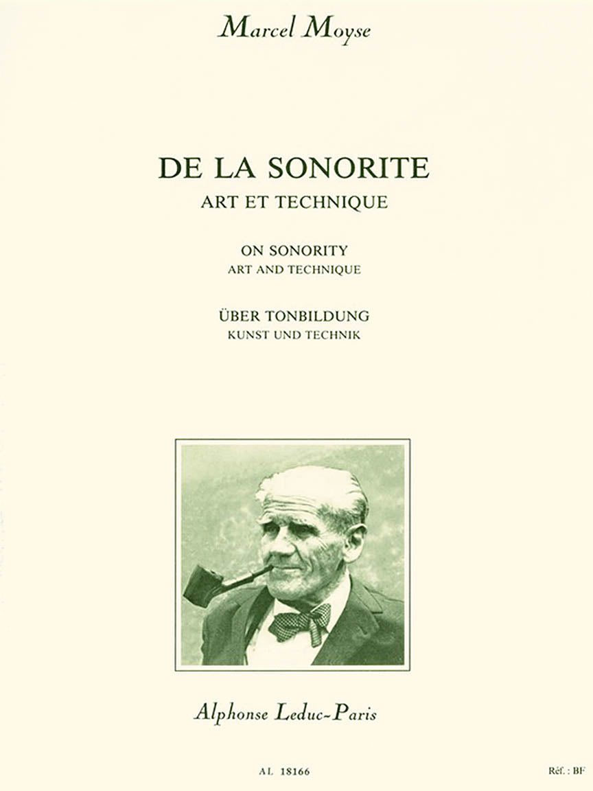 Moyse De La Sonorite - Art Et Technique Flute Traversiere