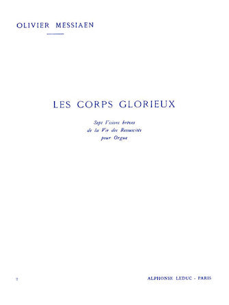 Messiaen The Glorious Bodies Volume 2