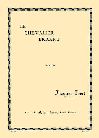 Ibert Le Chevalier Errant, Epopée Chorégraphique