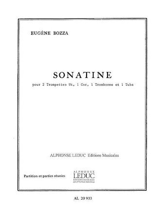 Bozza Sonatina For Two Trumpets, 1 Cornet, 1 Trombone And 1 Tuba