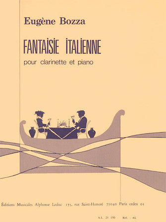 Bozza Fantaisie Italienne for Clarinet and Piano