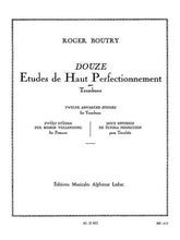 Boutry 12 Etudes De Haut Perfectionnement (trombone Solo)