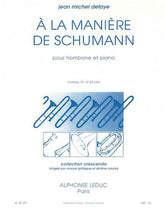 Defaye In The Style Of Schumann, For Trombone And Piano