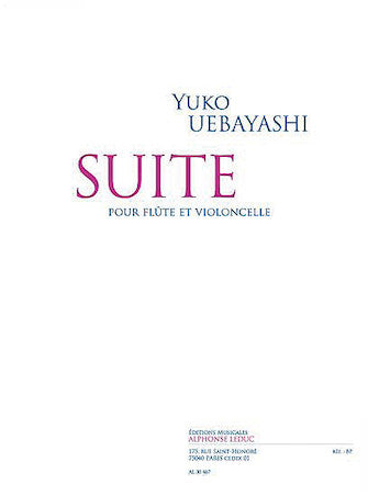 Uebayashi Suite Pour Flute Et Violoncelle