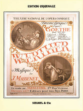 Massenet Werther Vocal Score
