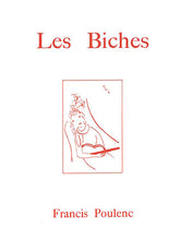 Poulenc Biches Vocal Score