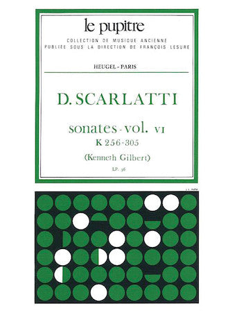 Oeuvres Completes Pour Clavier Volume 6 Sonates K256 A K305 (lp36)