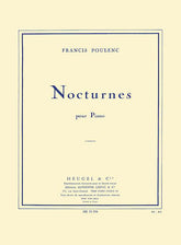Poulenc Nocturnes Recueil for Piano