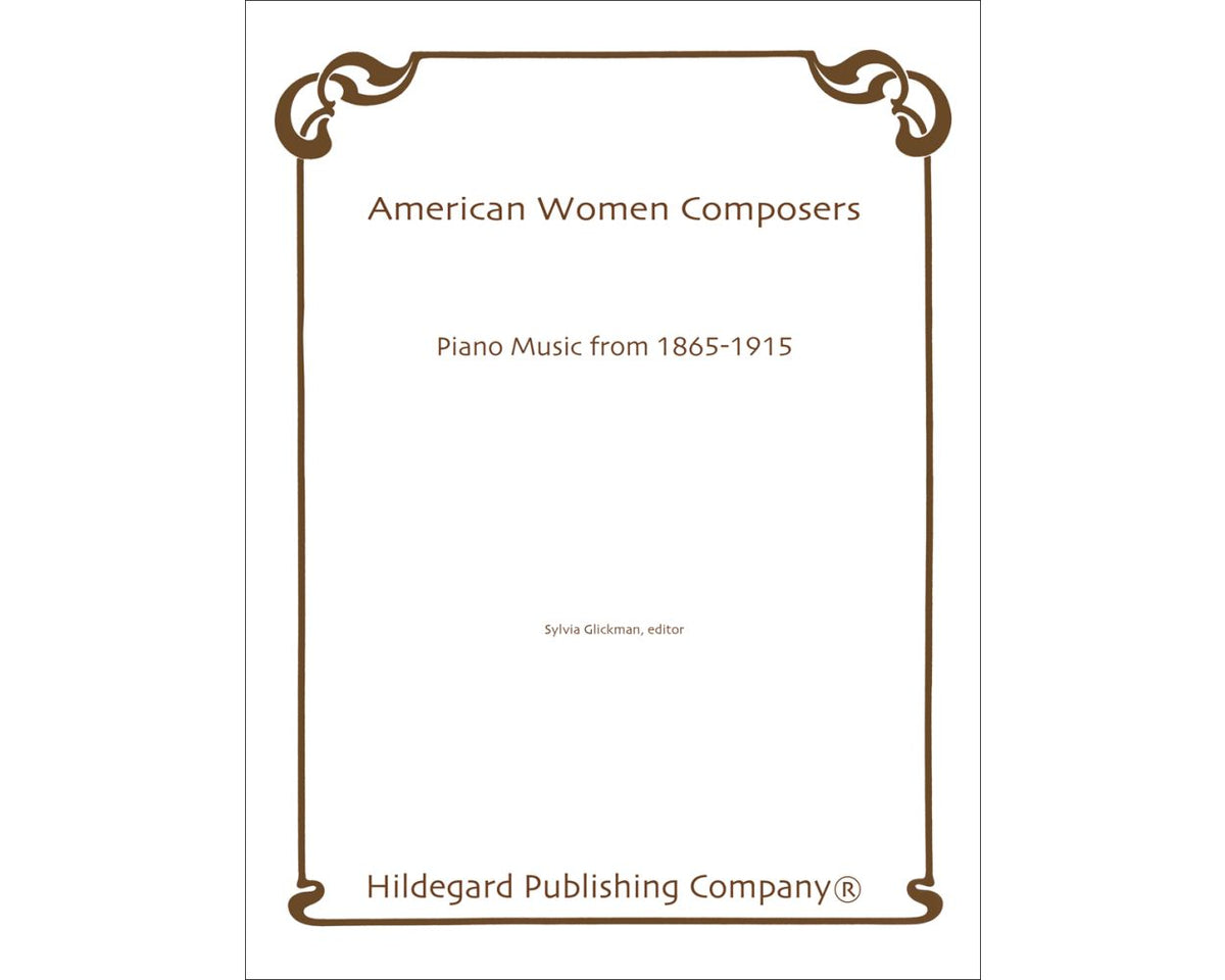 American Women Composers Piano Music