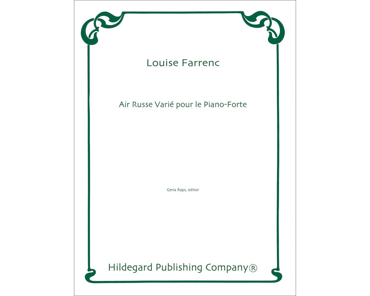 Farrenc: Air Russe Varie