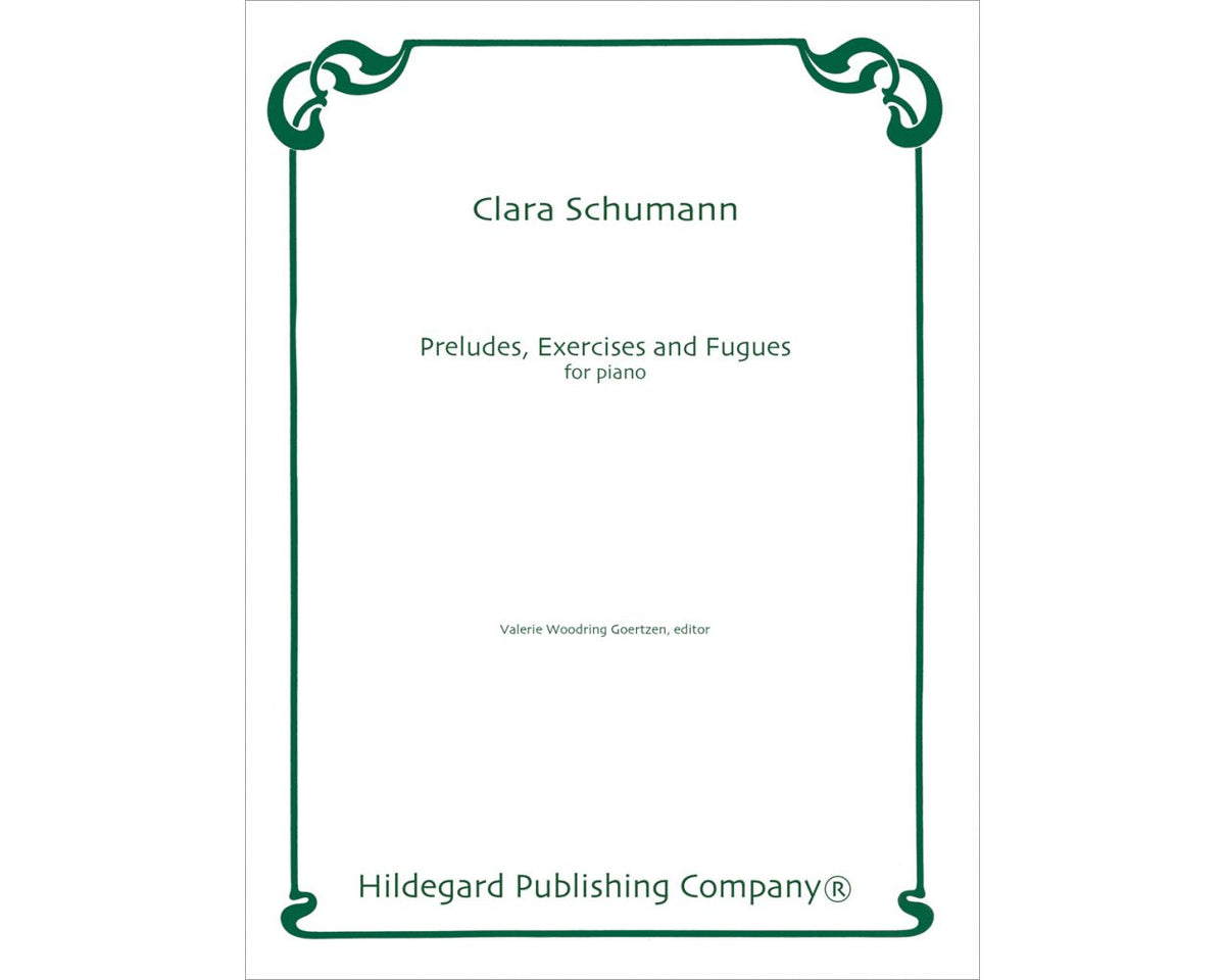Clara Schumann Preludes, Exercises for Piano